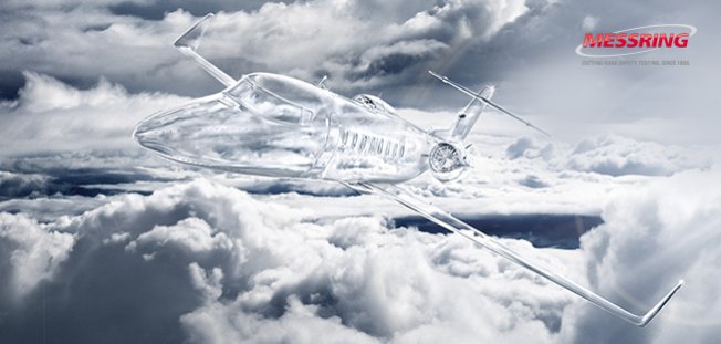 Visual – Messring – Sicherheit ist unsichtbar – Motiv Flugzeug